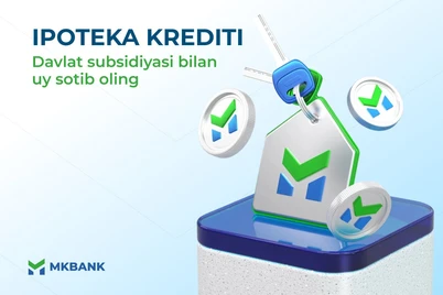 Янги уйни субсидия орқали сотиб олинг!