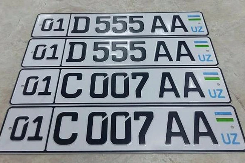 Oʻzbekistonda avtotransport vositalari uchun davlat raqam belgilarini olishda yangi mobil ilova ishga tushdi
