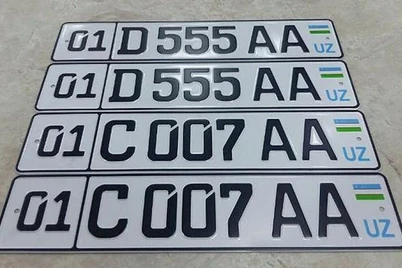 Oʻzbekistonda avtotransport vositalari uchun davlat raqam belgilarini olishda yangi mobil ilova ishga tushdi