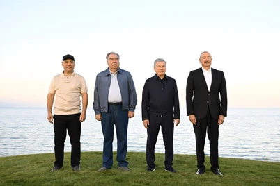 Президент Қирғизистондаги илк халқаро тоифадаги голф клуби очилишида иштирок этди