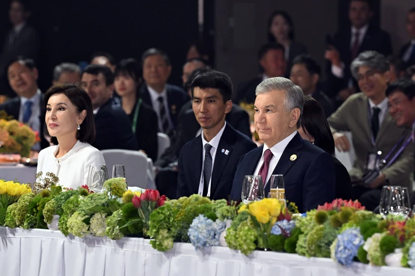 Shavkat Mirziyoyevga qizil jenshen, Birinchi xonimga chinni servis: Koreyada davlat rahbarlariga qanday sovgʻalar berildi?
