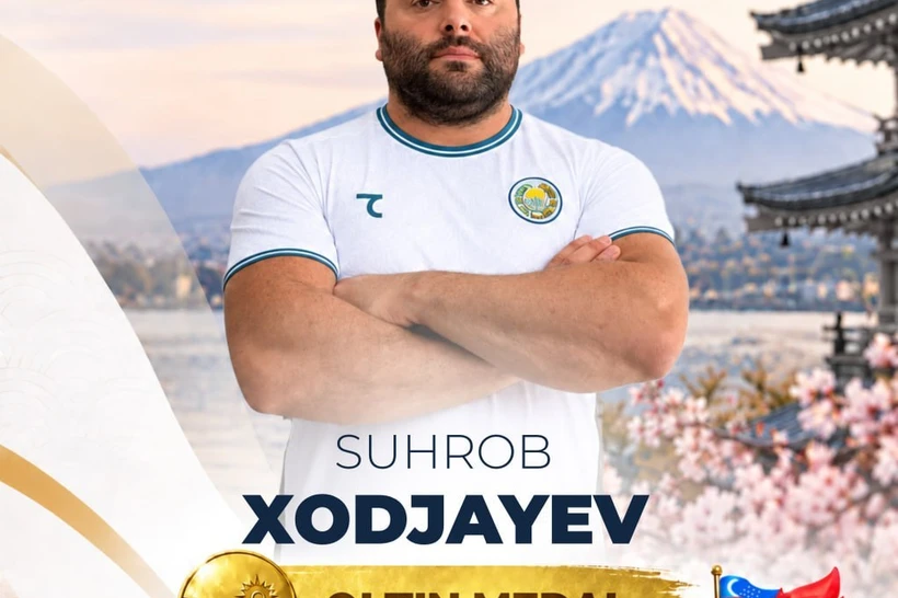 Suhrob Xoʻjayev Osiyo oʻyinlari chempioni: Oʻzbekistonning oltinlari 7 taga yetdi