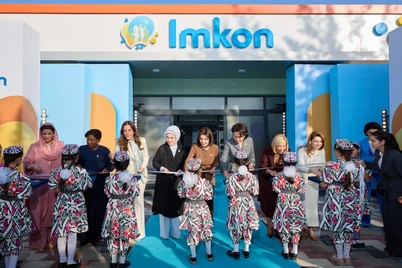 Самарқанддаги саммит доирасида "IMKON" марказининг очилиш маросими ҳам бўлиб ўтди