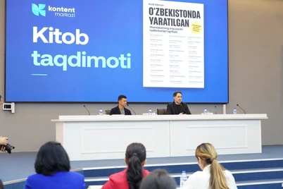"Oʻzbekistonda yaratilgan" kitobi taqdimoti oʻtkazildi