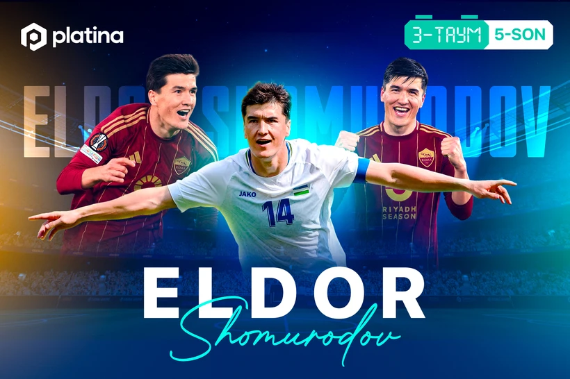 Eldor Shomurodov. 3-taym, 5-son