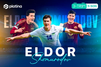 Eldor Shomurodov. 3-taym, 5-son