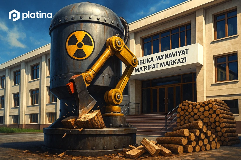 "Атом кучини ўтин ёришга" сарфлаётган марказ