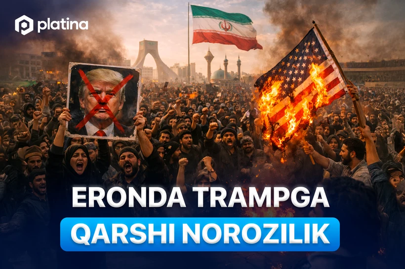 Эронда Трампга қарши норозилик пайдо бўлди