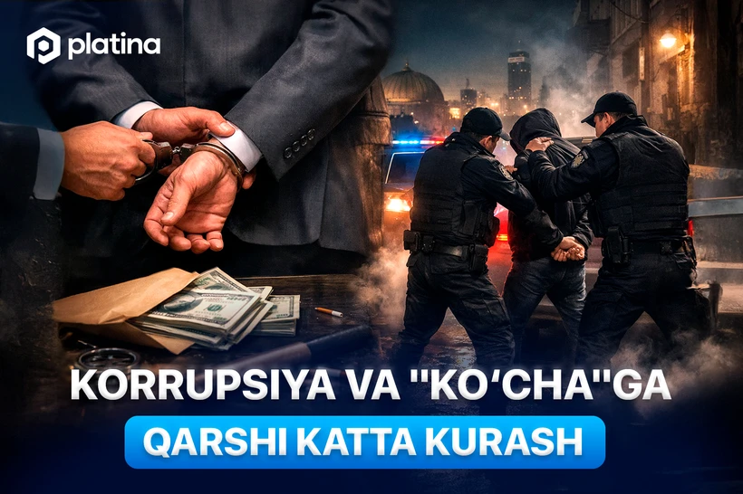 Korrupsiya va "koʻcha"ga qarshi katta kurash – hafta dayjesti