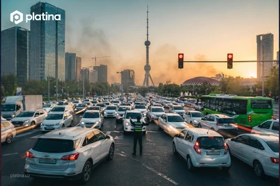 Insonga emas, avtomobilga qarab rivojlanayotgan Toshkent