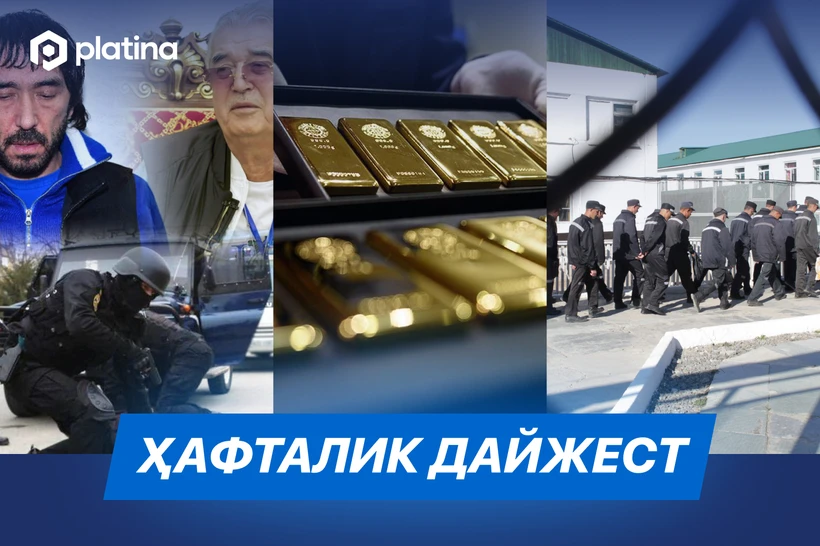 "Koʻcha"ga qarshi urush, qimmatlagan oltin, kutilgan afv — hafta dayjesti