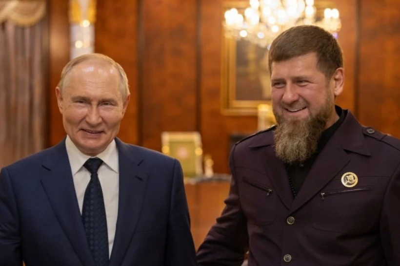 Путин Рамзан Қодировни энг юқори ҳарбий унвон билан мукофотлади